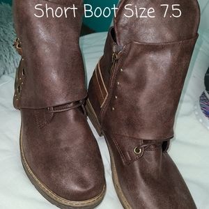 Leather dress/riding boots